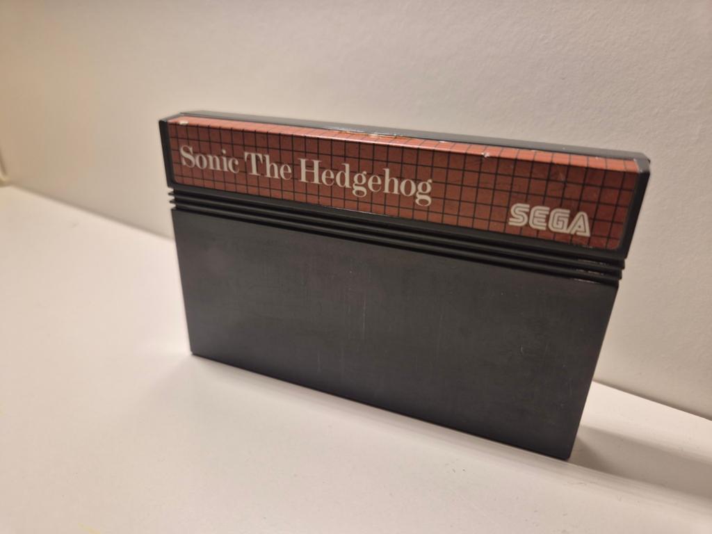 Sonic the Hedgehog Sega Master System, Spelcomputers en Games, Avontuur en Actie, 1 speler, Ophalen of Verzenden, Zo goed als nieuw