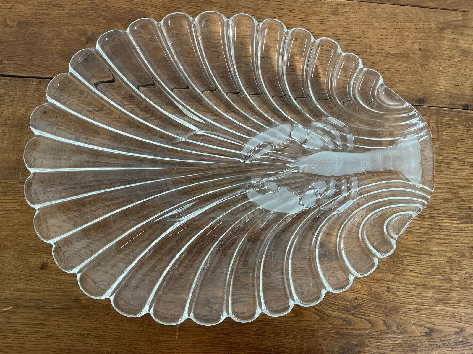 Kreeftenschaal Walther Glas- 42 cm lang, Ophalen of Verzenden