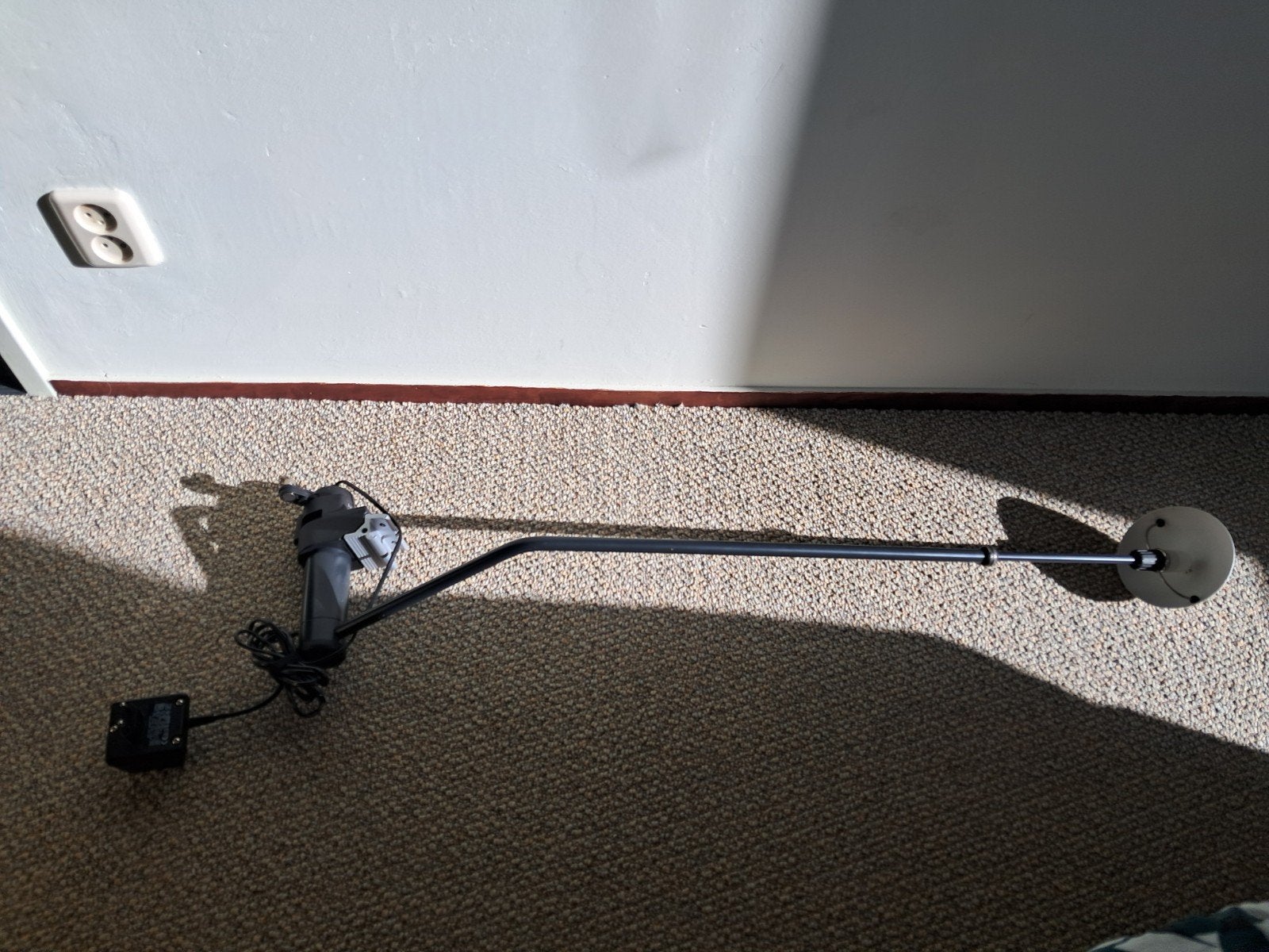 Flexibele leeslamp met klem en adapter voor Auping bed., Ophalen, Modern, functioneel, 100 tot 150 cm, E14 (klein)
