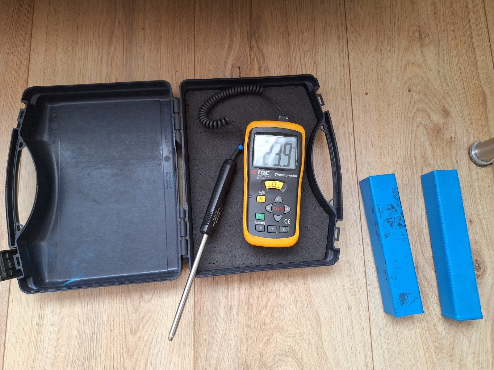 digitale industriele temperatuur meter tqc te 1000, Gebruikt, Ophalen of Verzenden, X, X