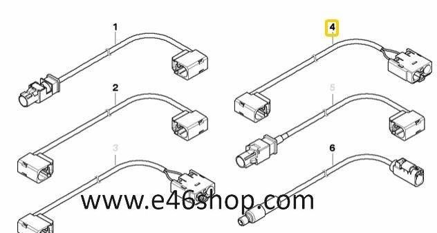 ANTENNE KABEL E61 E63 OE 61126962798, Ophalen of Verzenden, -, -, -