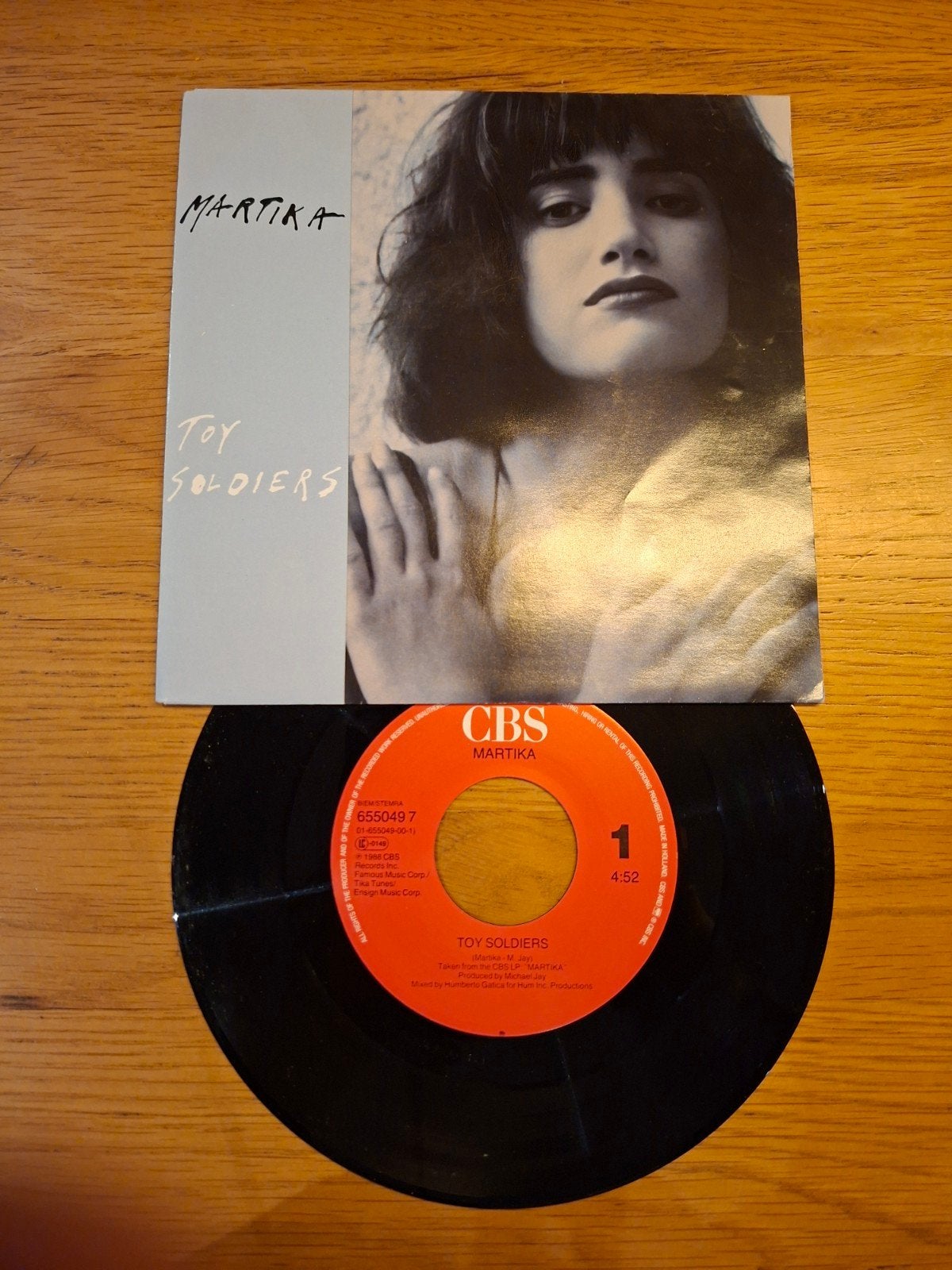 Martika - Toy Soldiers (7 inch single), Gebruikt, 7 inch, Ophalen of Verzenden, Pop