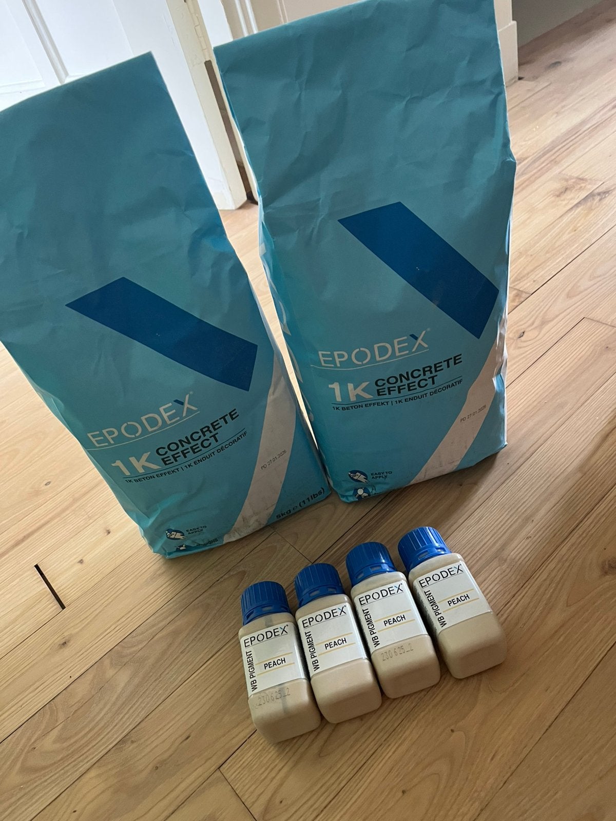 Beton cire Epodex, Ophalen, Nieuw, Grijs