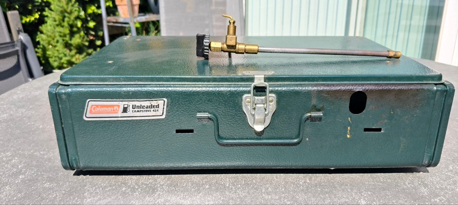 Coleman Unleaded Campstove 424 met accessoires, Caravans en Kamperen, Kampeeraccessoires, Ophalen of Verzenden