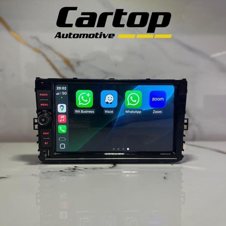 Volkswagen Golf 7 Autoradio 2017-2020 • CarPlay Android Auto, Auto diversen, Meridiaan 42, Zo goed als nieuw, Info@cartop-automotive.nl
