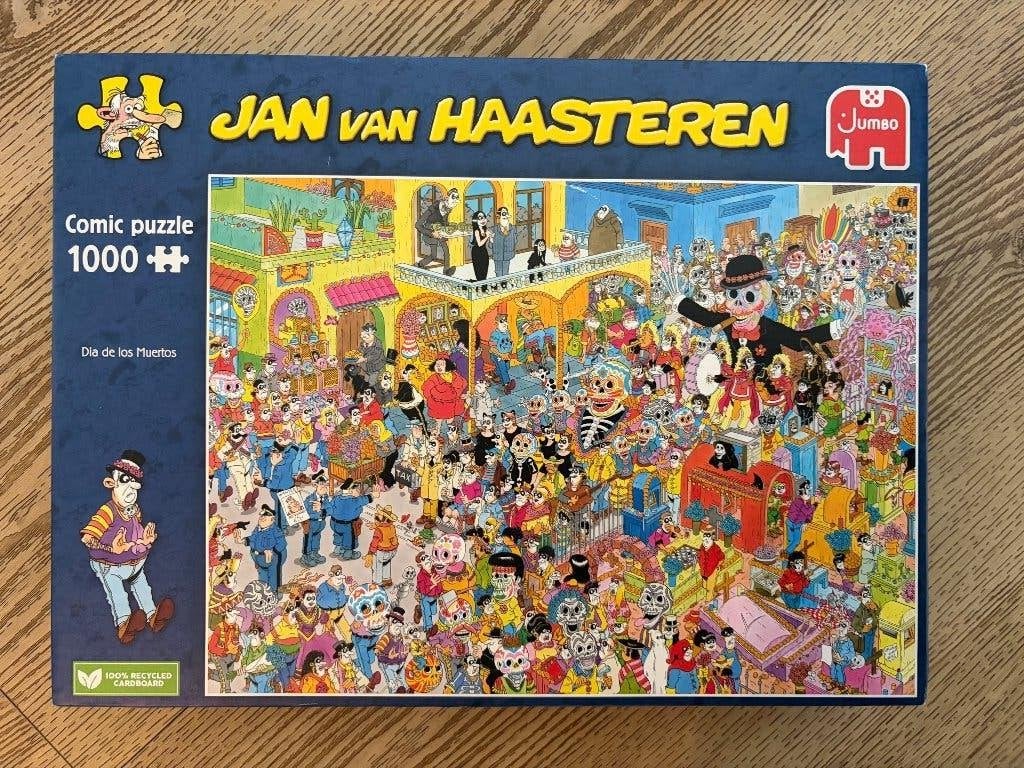 Jan van Haasteren puzzel 1000 stukjes, Ophalen of Verzenden, 500 t/m 1500 stukjes, Zo goed als nieuw, Legpuzzel