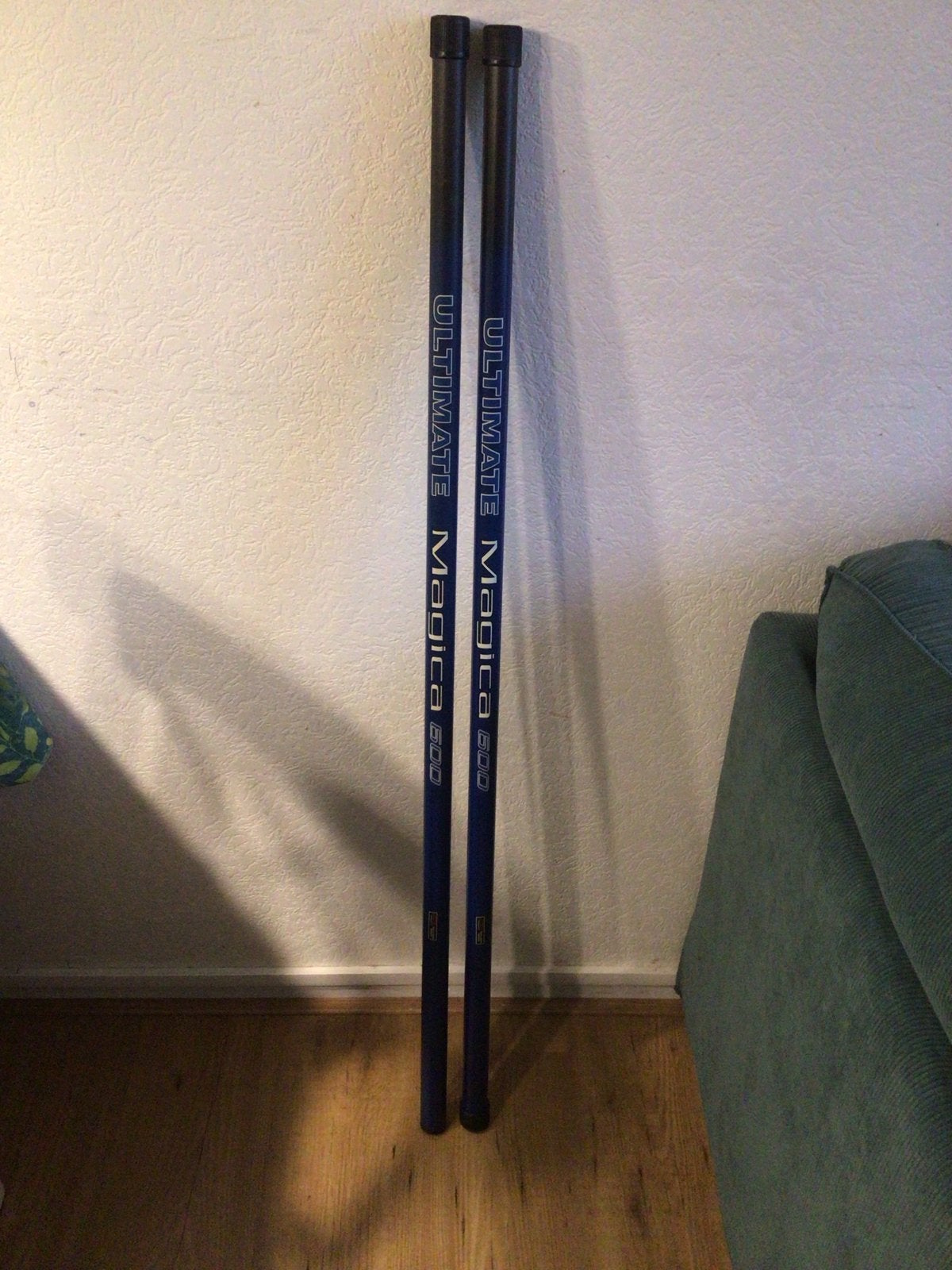 2 Ultimate Magica 600 vaste hengels (1 nieuw, 1 gebruikt), Watersport en Boten, Ophalen of Verzenden, Gebruikt, Vaste hengel