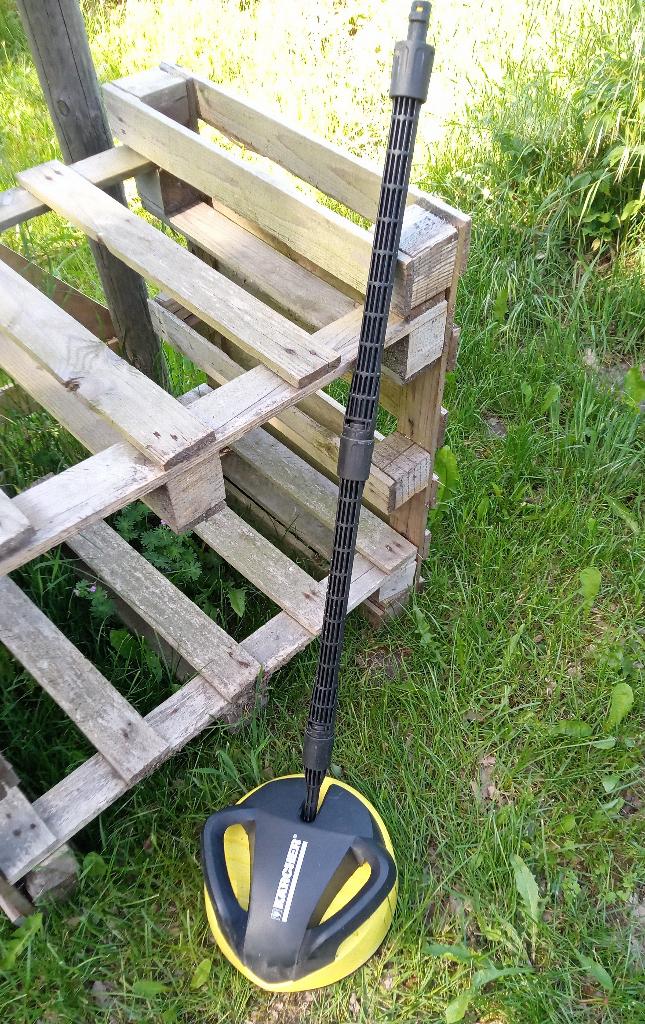 Karcher Terrasborstel, Tuin en Terras, Ophalen, Gebruikt, Elektrisch, Karcher terras reiniger