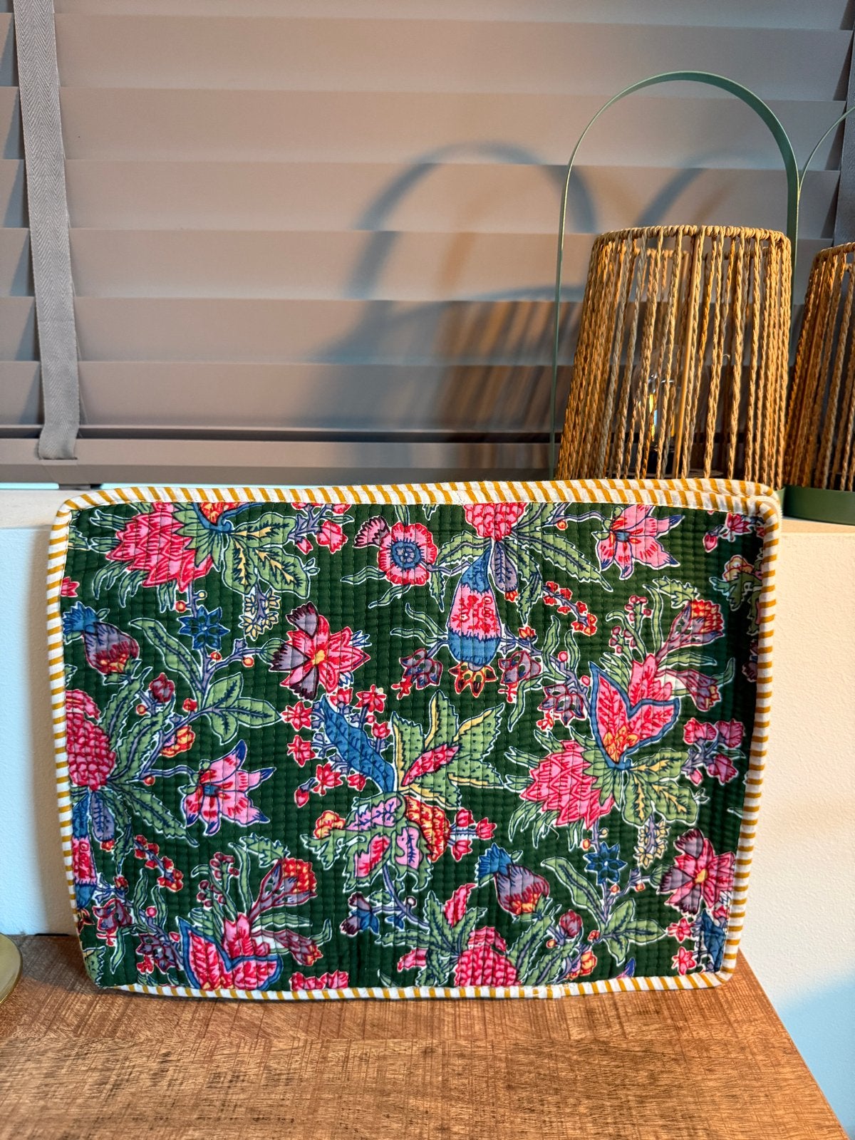 Laptophoes met bloemenprint - 13 inch, Computers en Software, Ophalen, 13 inch, Zo goed als nieuw