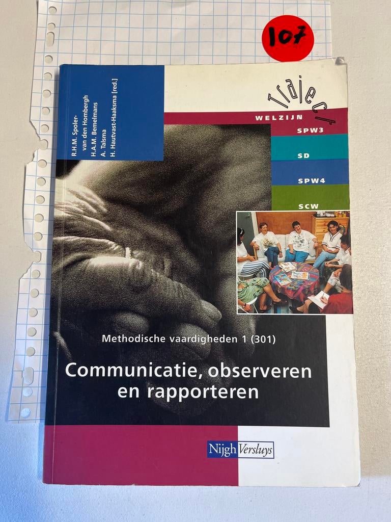 Communicatie, observeren en rapporteren - Methodische vaardi, Boeken, Ophalen of Verzenden, Gamma, Zo goed als nieuw, MBO
