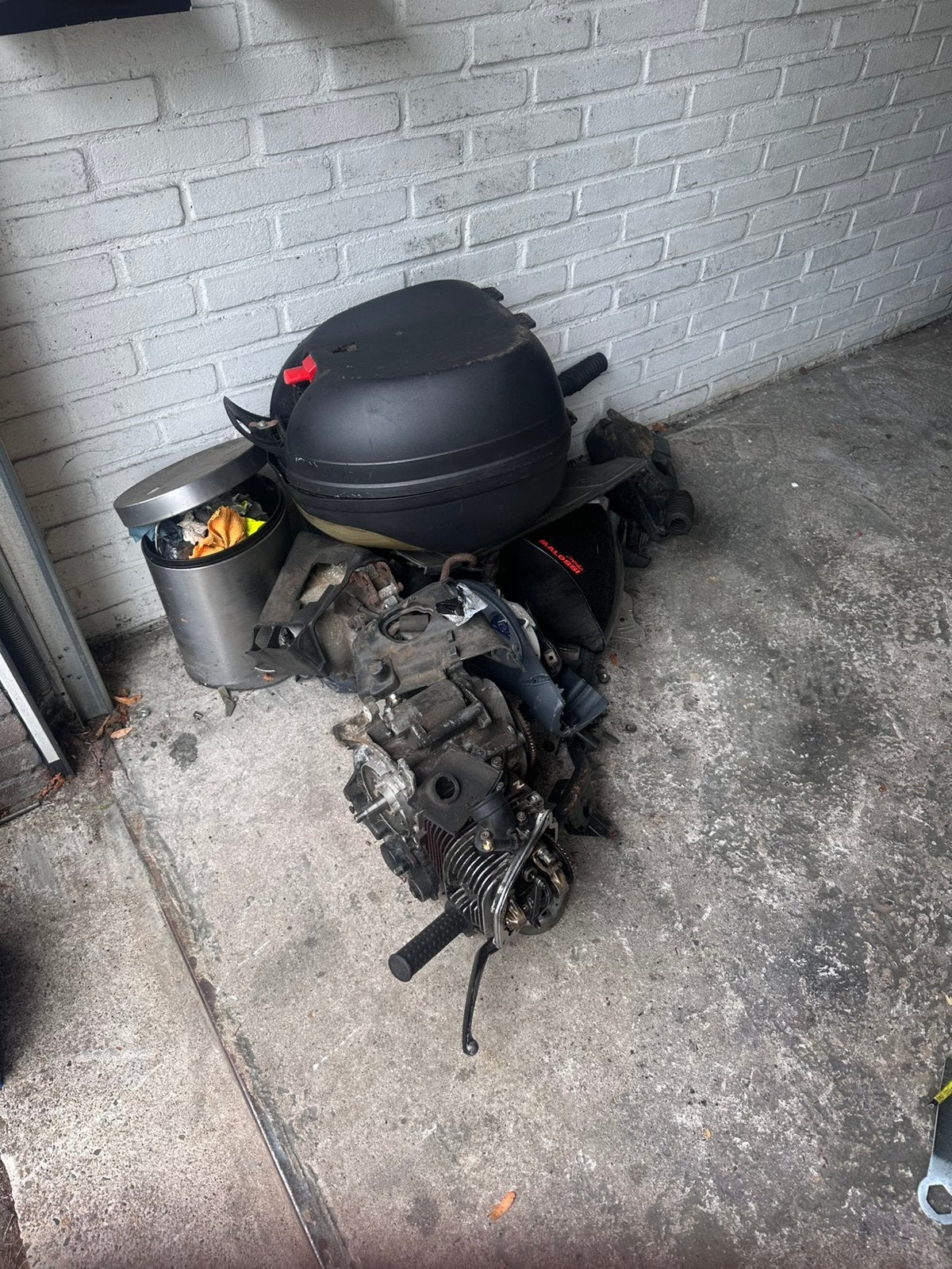 Piaggio leader blok (bouw project), Ophalen of Verzenden, Gebruikt, Blok