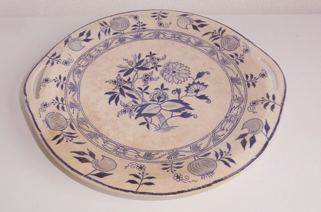 Bord Societe Ceramique Dresde, heel oud bord, Antiek en Kunst, Ophalen of Verzenden