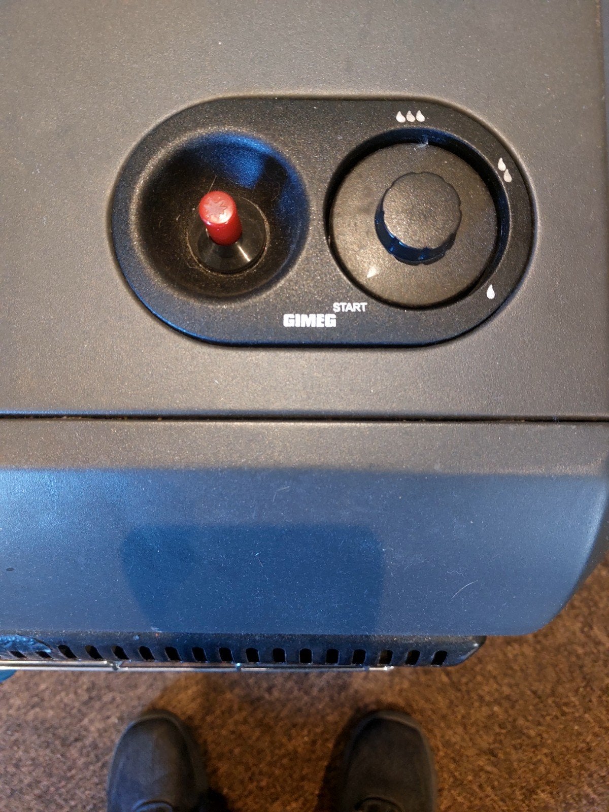Gimeg gaskachel - Draagbare verwarming voor binnen en buiten, Ophalen, 30 tot 80 cm, Gebruikt, Kachel