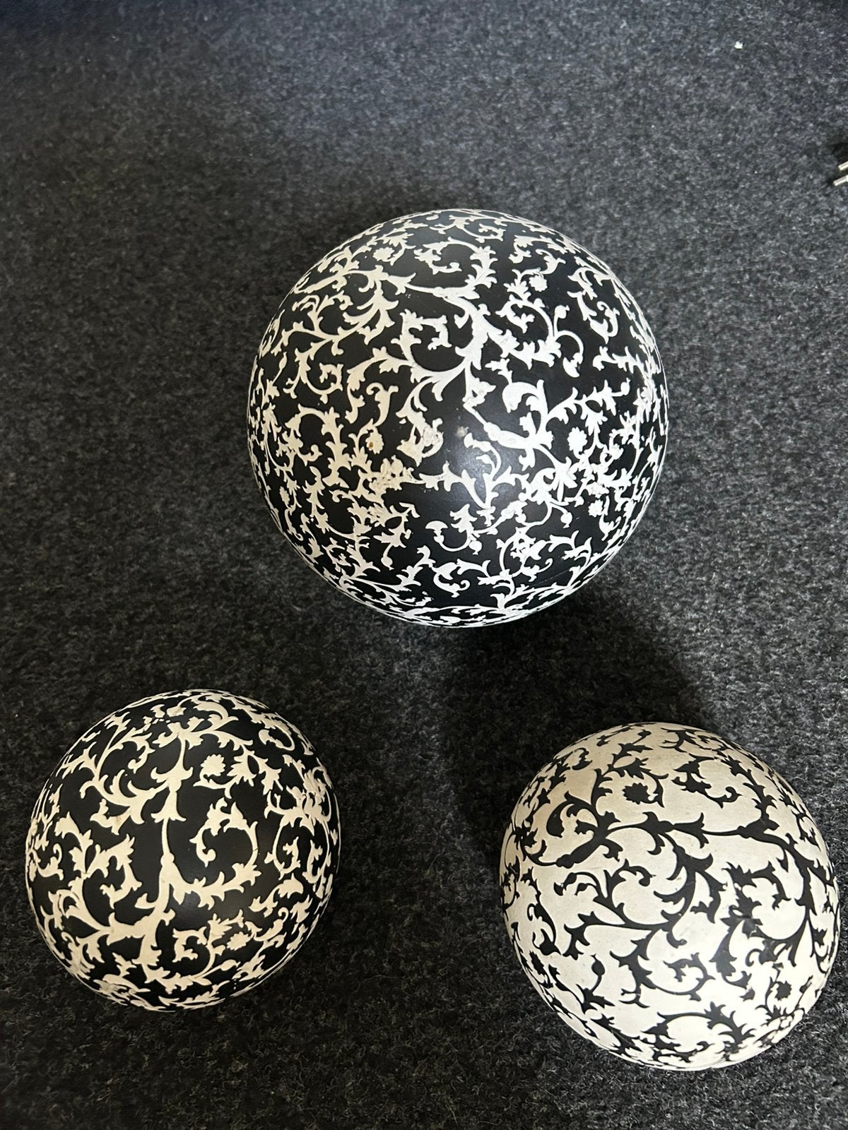 3leuke decoratieve bollen., Ophalen, Zo goed als nieuw
