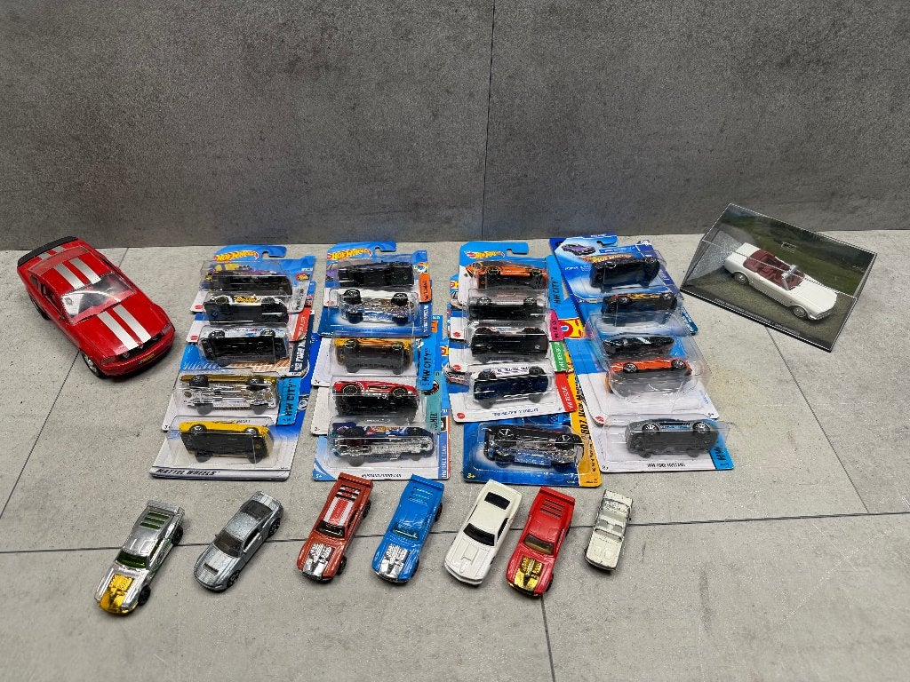 Partij Ford Mustang modellen - oa. Hotwheels - 11695, Ophalen of Verzenden, Auto