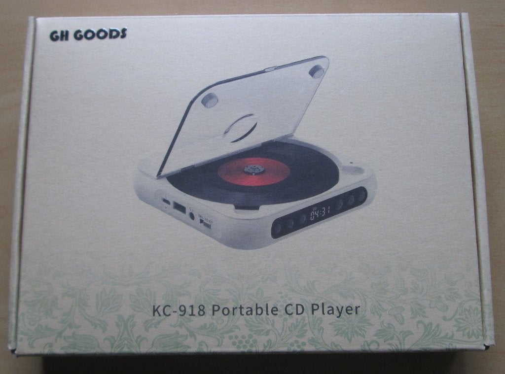 KC-918 Portable CD Player (nieuw), Ophalen of Verzenden, Nieuw, Overige merken, Draagbaar