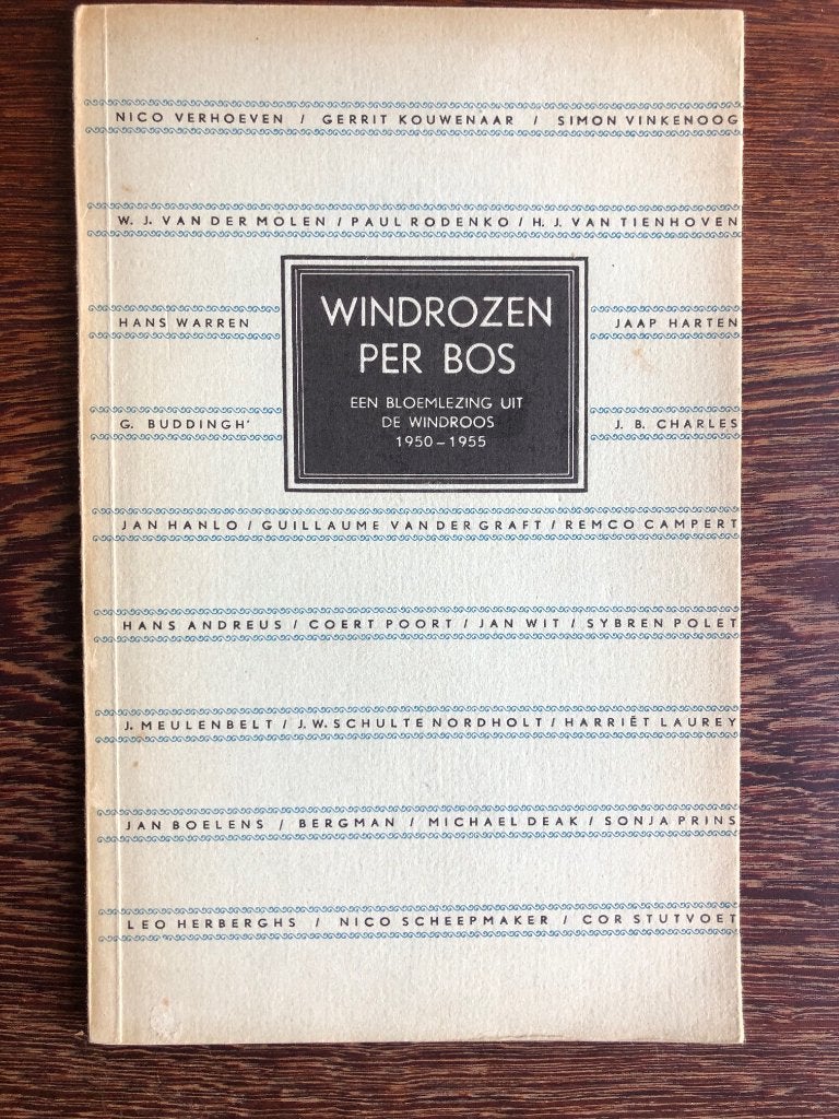 Windrozen per bos - bloemlezing uit De Windroos, Ophalen of Verzenden, Zo goed als nieuw