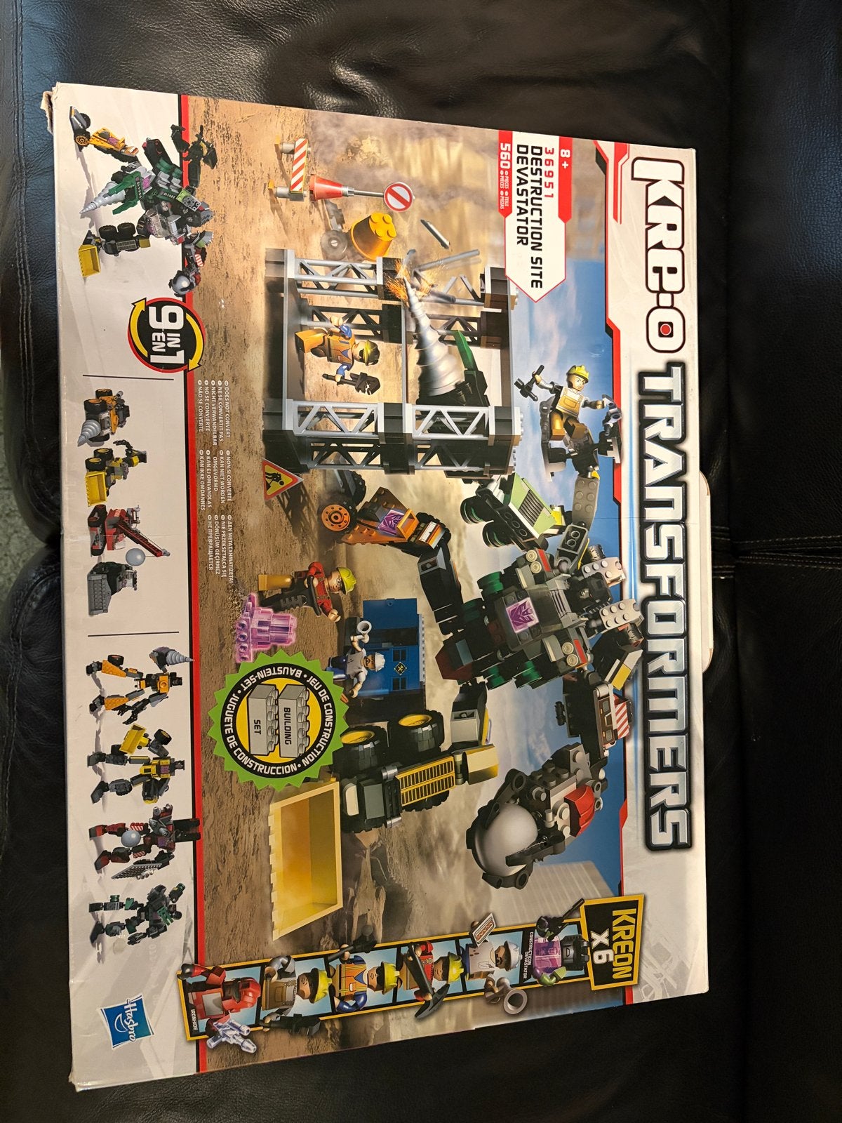 KRE-O Transformers Destruction Site Devastator (Compleet), Ophalen of Verzenden, Zo goed als nieuw, Overige merken