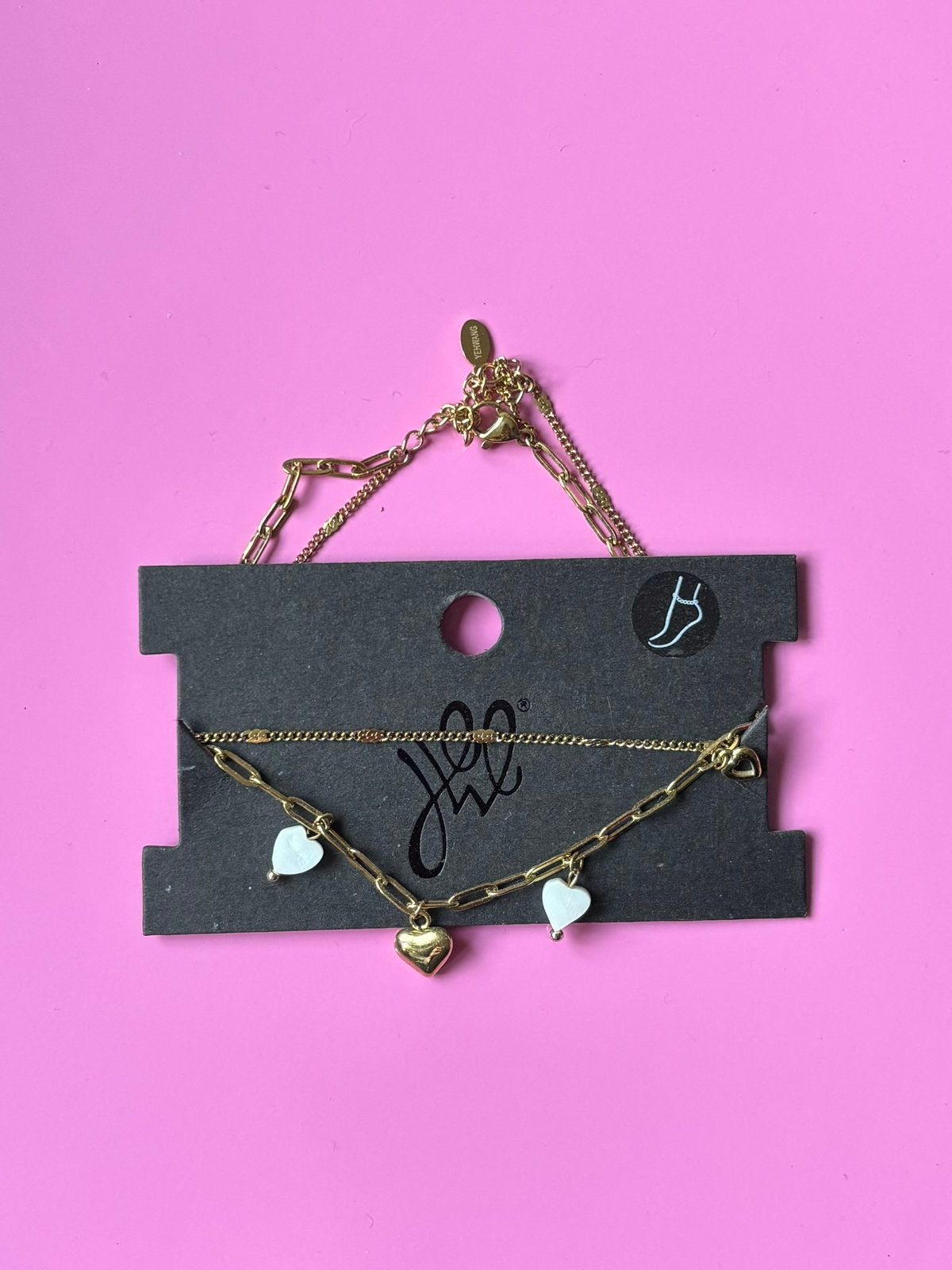 Enkelbandjes  2x merk Jill Nieuw, Ophalen of Verzenden, Nieuw