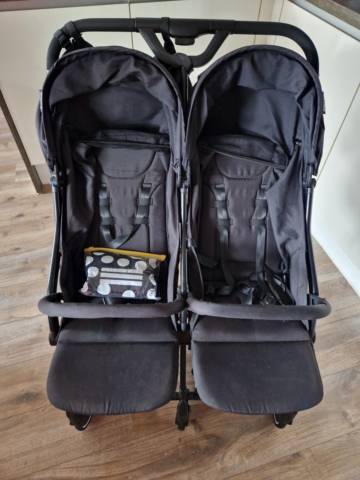 Baninni Duo Buggy Adige Zwart, Ophalen, Gebruikt, Kinderwagen of Buggy