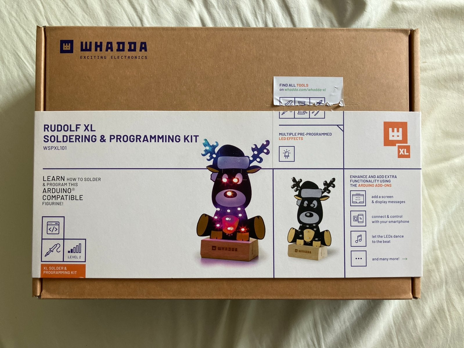 Whadda Rudolf XL Soldeer & Programmeer Kit - Nieuw, Nieuw, Meerkleurig, Ophalen of Verzenden, Kunststof