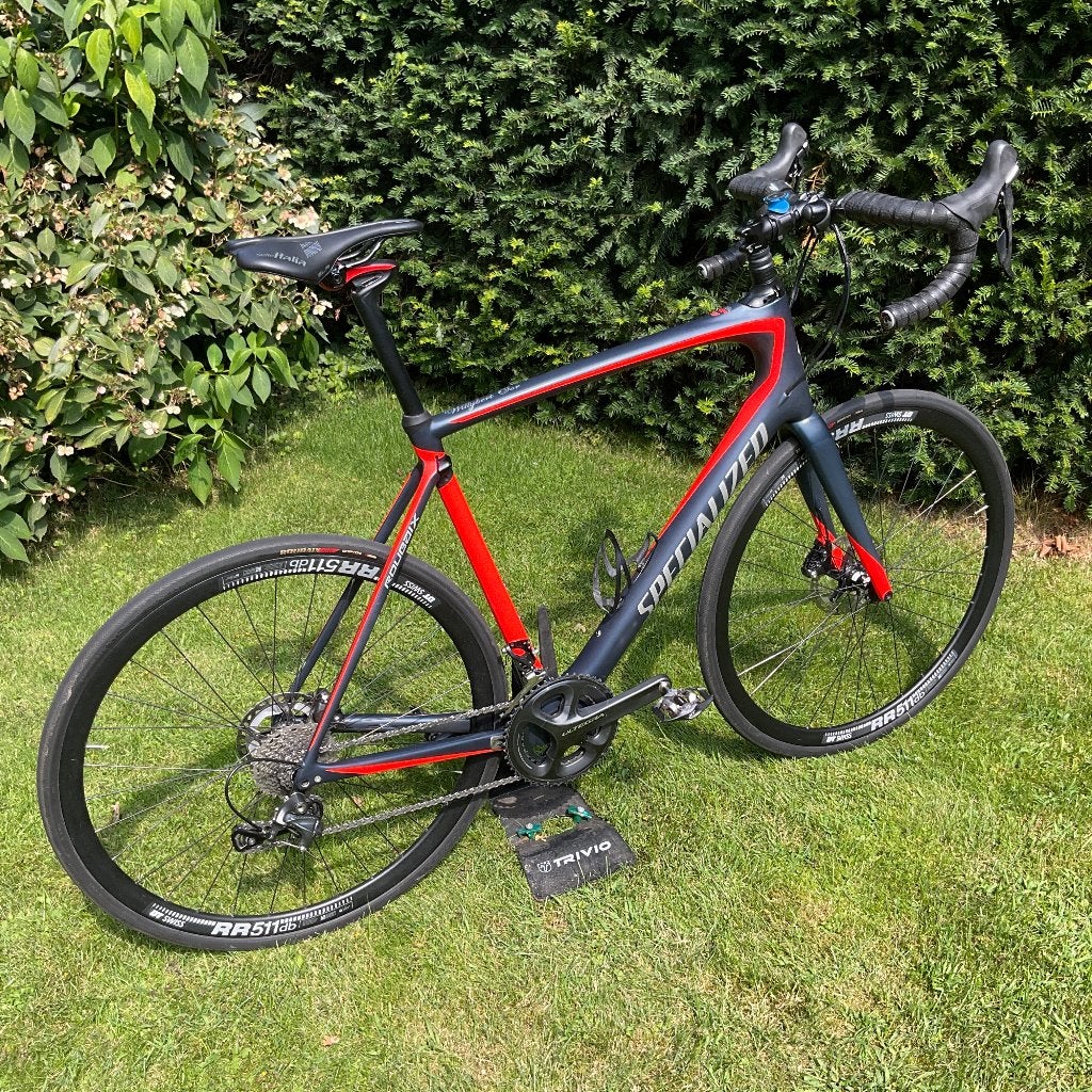 Racefiets Specialized Roubaix Expert full carbon frame 58, 28 inch, Carbon, Heren, Zo goed als nieuw