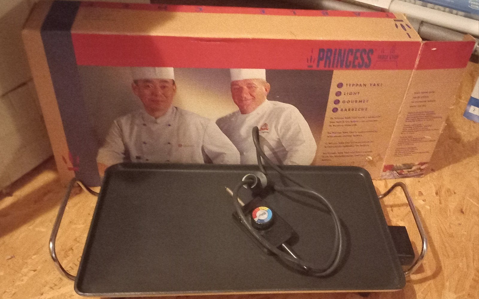 Princess Teppan Yaki / Gourmet / Barbecue Grill, Ophalen, Gebruikt, 4 t/m 7 personen