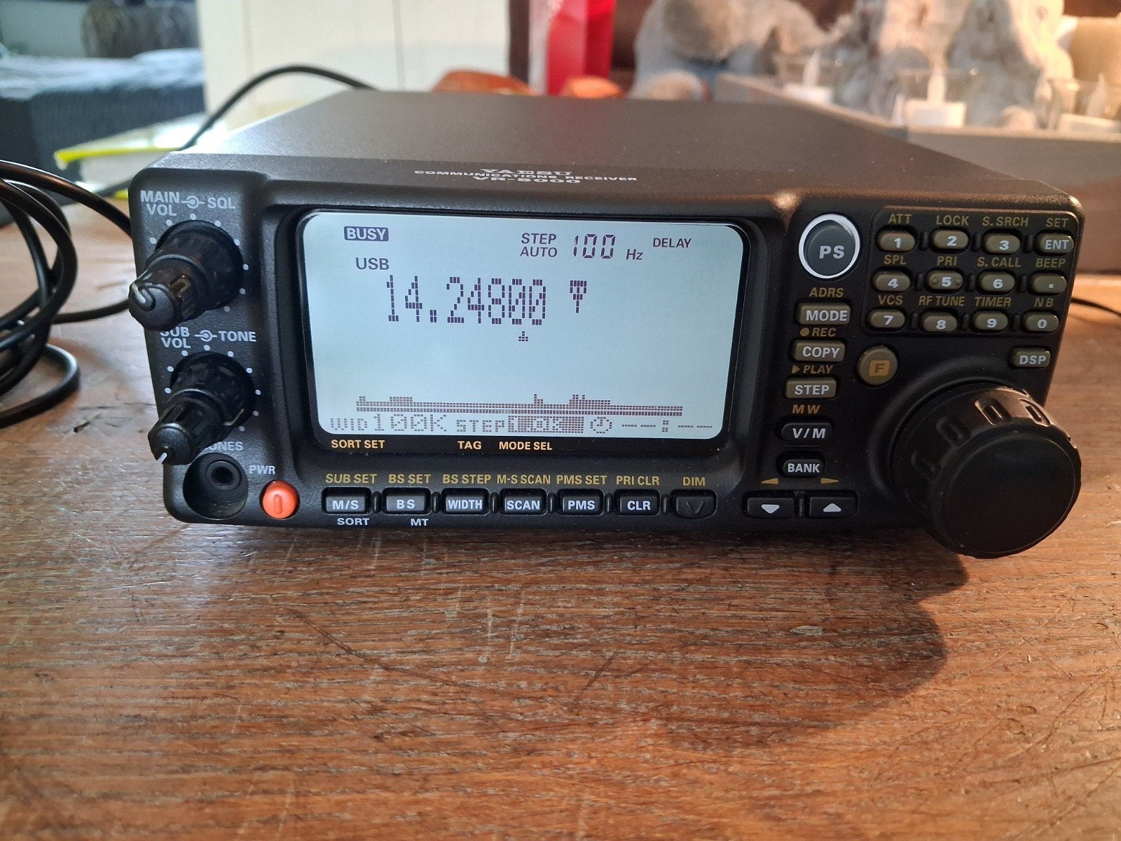 Yaesu VR-5000  in nieuwe staat., Ophalen of Verzenden, Zo goed als nieuw, Ontvanger
