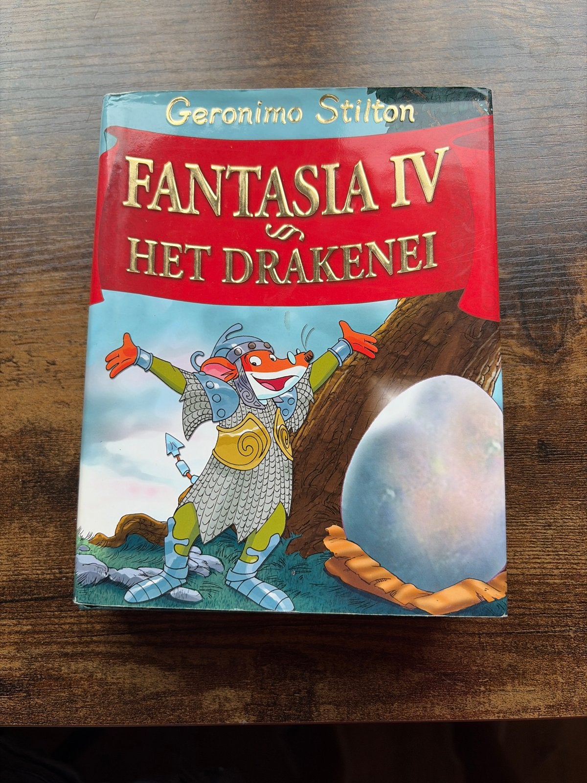 Geronimo Stilton Fantasia IV: Het Draken Ei, Ophalen of Verzenden, Gelezen