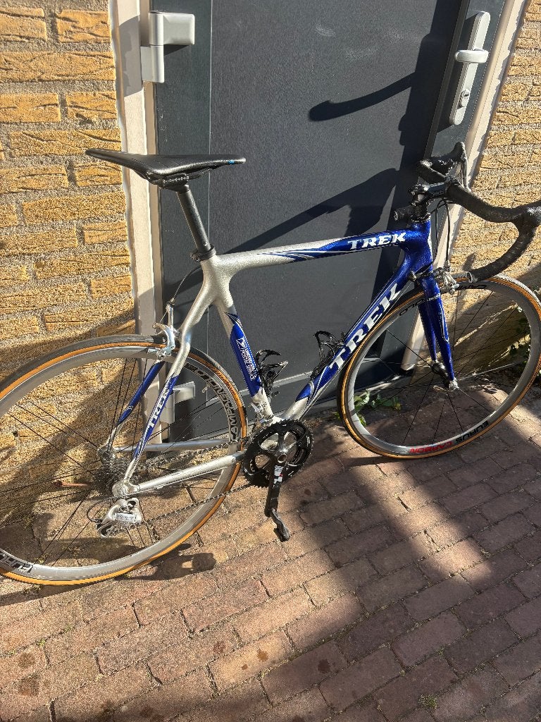 Trek OCLV Carbon (Lance Armstrong editie) – Unieke afmontage, 28 inch, Carbon, Velgrem, Zo goed als nieuw