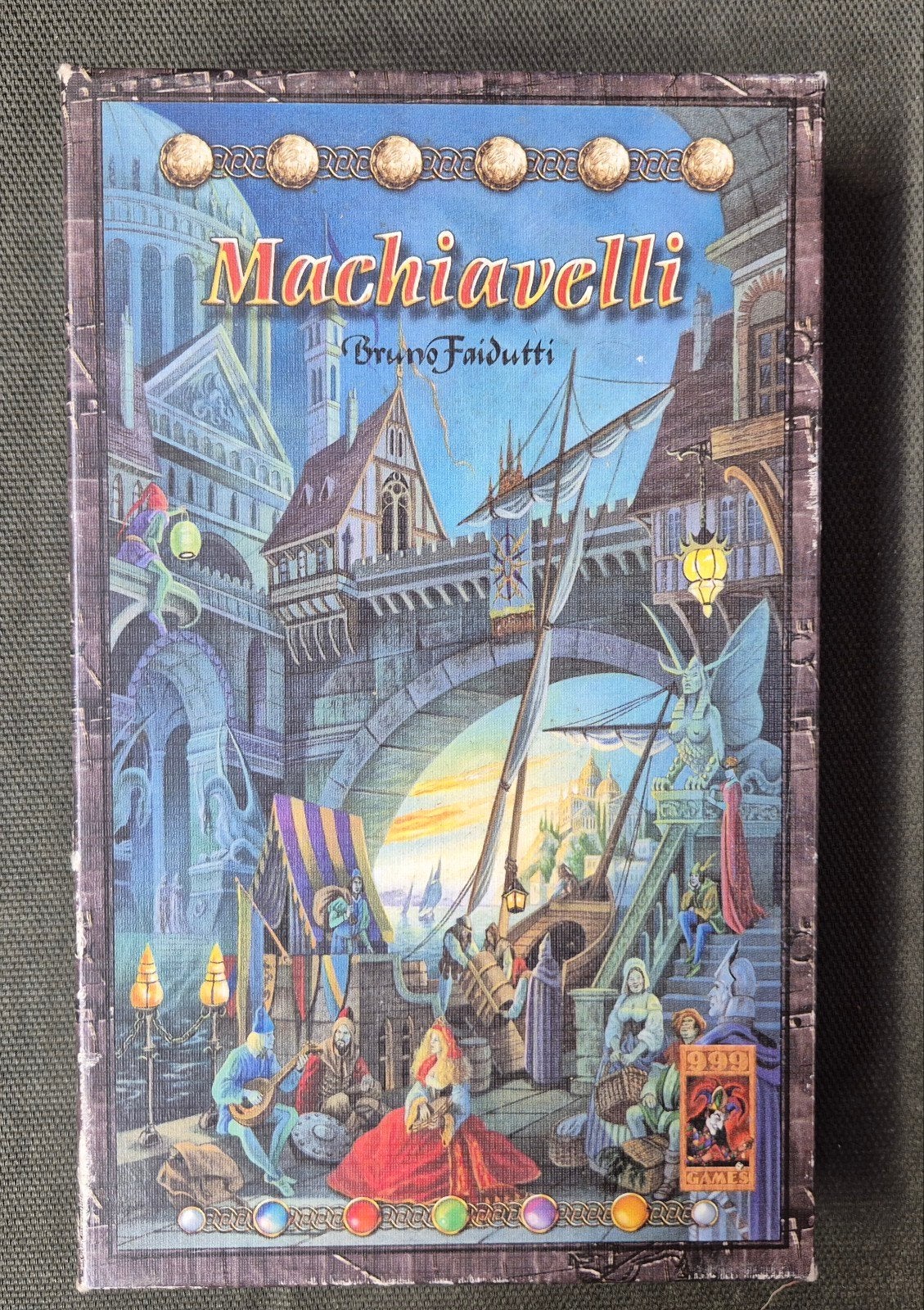 Machiavelli bordspel - Gebruikt en compleet, Ophalen of Verzenden, Gebruikt