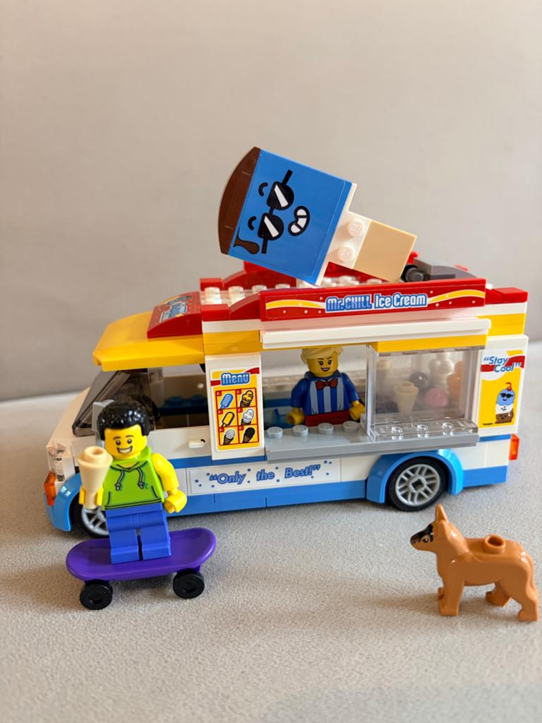 Lego 60253 ijscowagen, Ophalen of Verzenden, Zo goed als nieuw