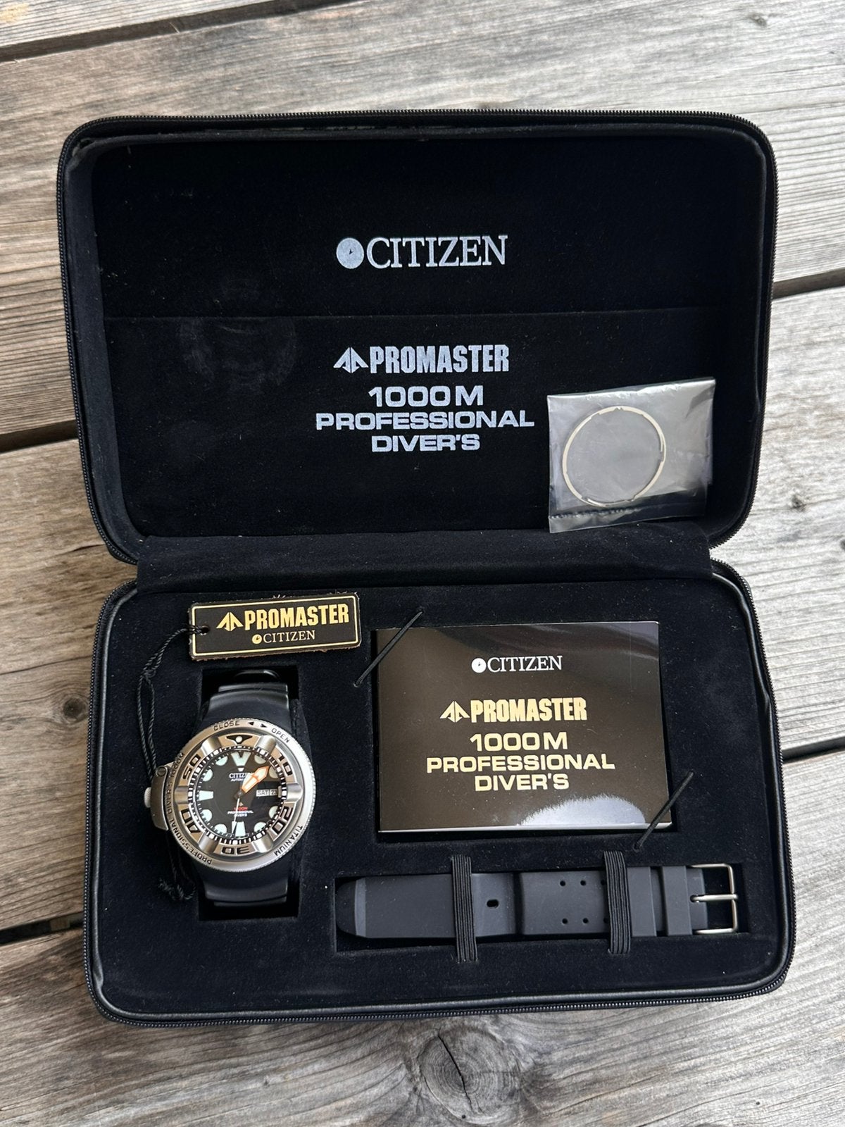 Citizen NH6930 (Autozilla) full set, Sieraden, Tassen en Uiterlijk, Horloges | Heren, Ophalen, Zo goed als nieuw, Staal, Citizen