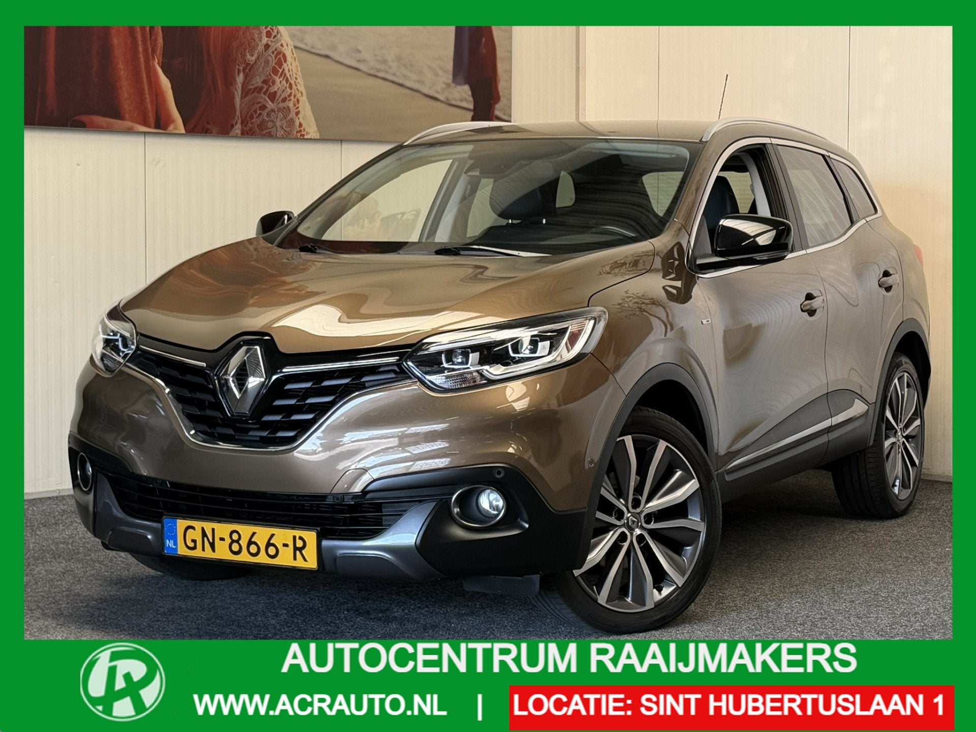 Renault Kadjar 1.2 TCE BOSE TREKHAAK NAVIGATIE CRUISE CONTRO, Voorwielaandrijving, Kadjar, Gebruikt, 4 cilinders