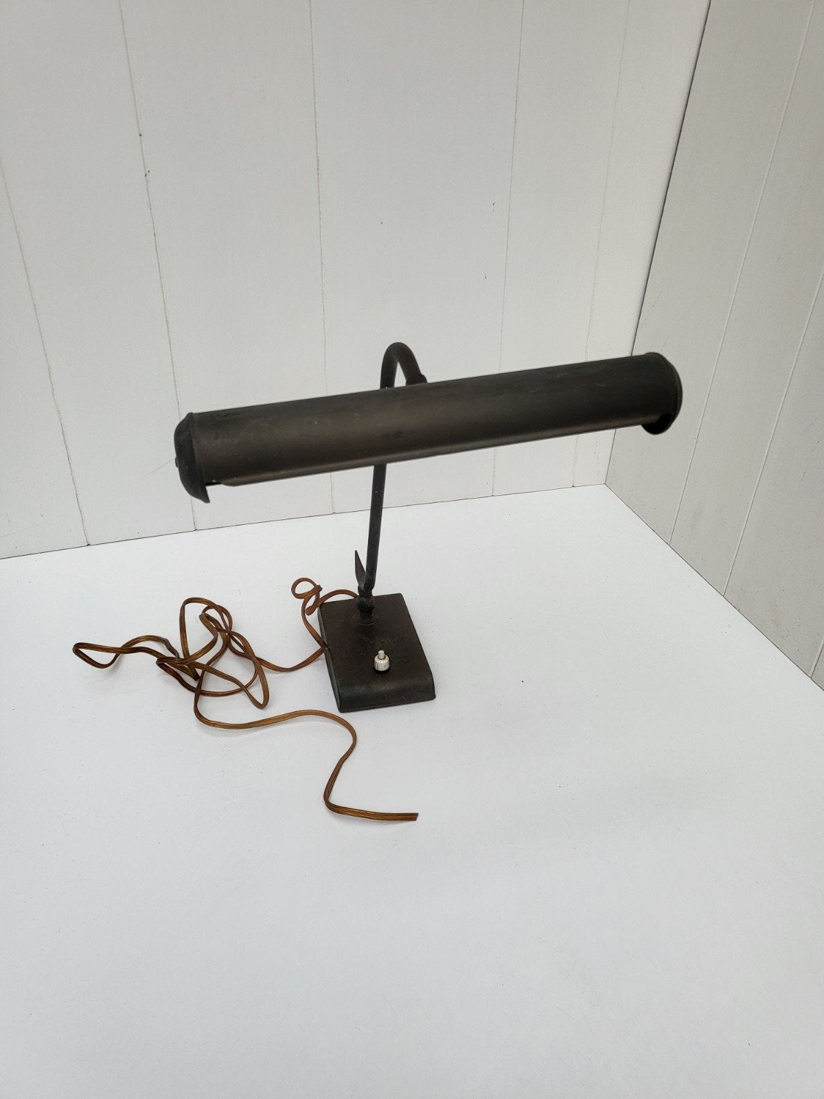 Vintage bureaulamp / pianolamp - Jaren 30- '50, Antiek en Kunst, Ophalen