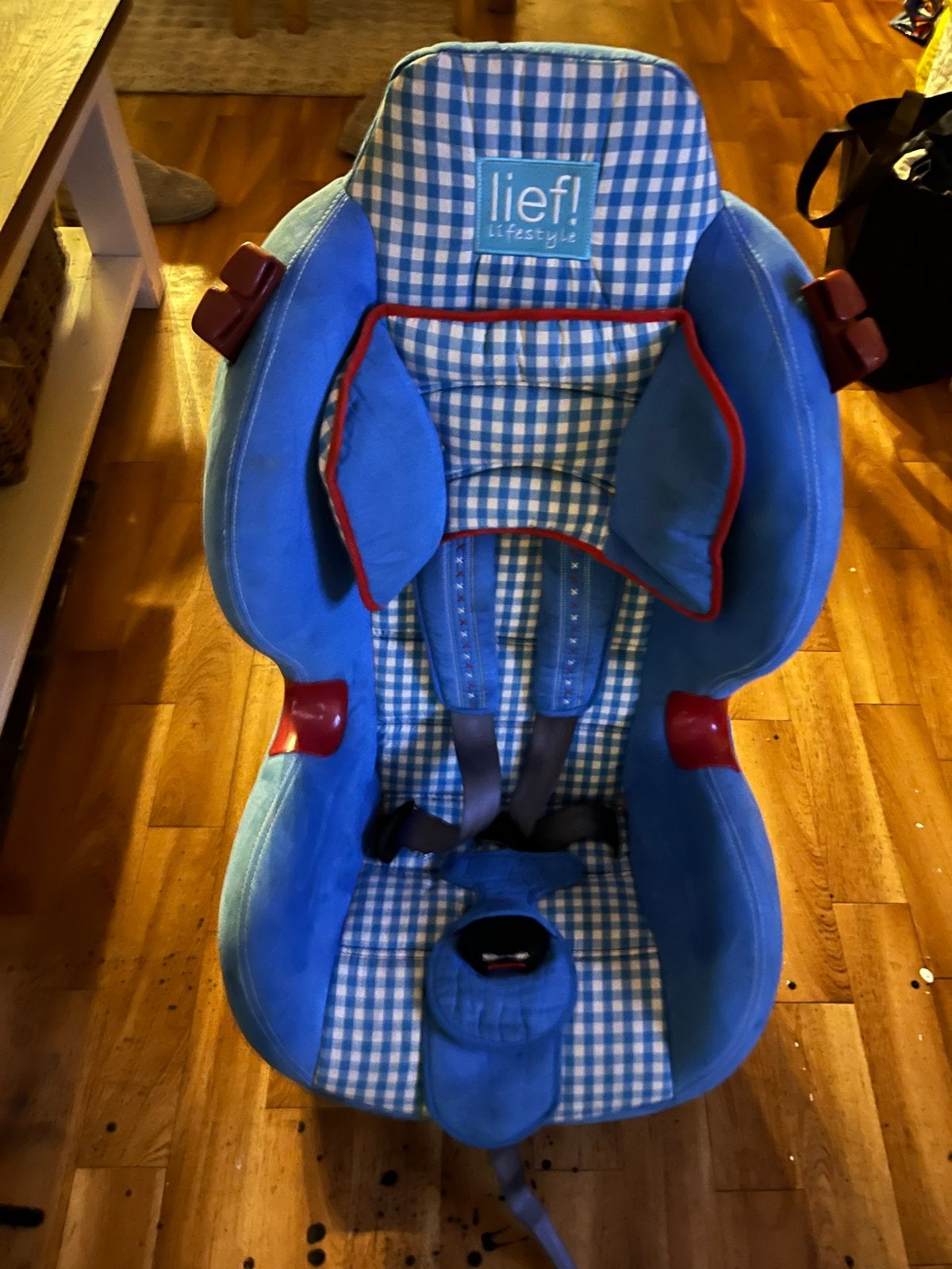 Lief! Autostoel Boy Simon - Kobaltblauw, Kinderen en Baby's, 9 t/m 18 kg, Ophalen, Overige merken, Gebruikt