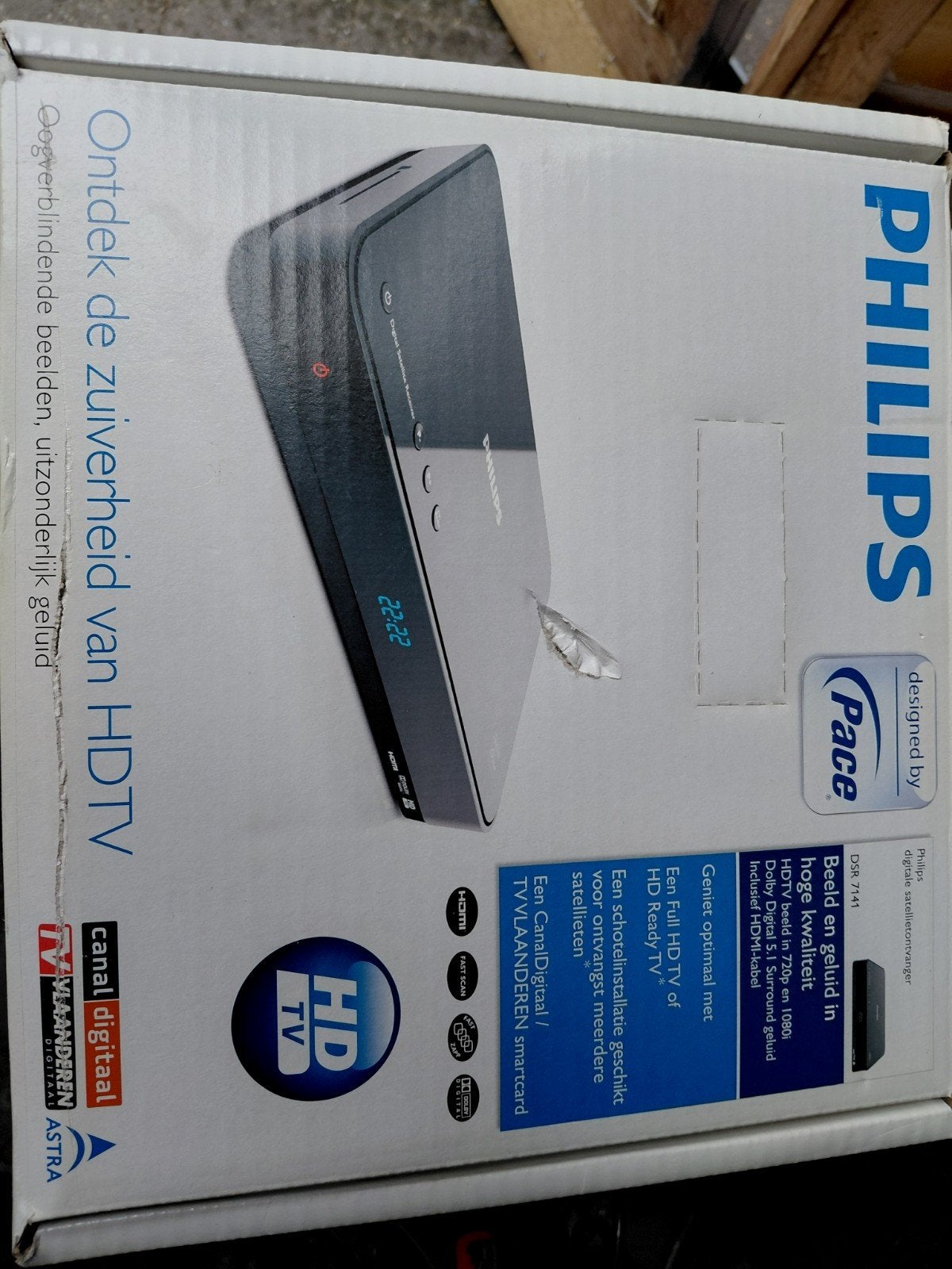 Philips digitale satelliet ontvanger, Ophalen of Verzenden