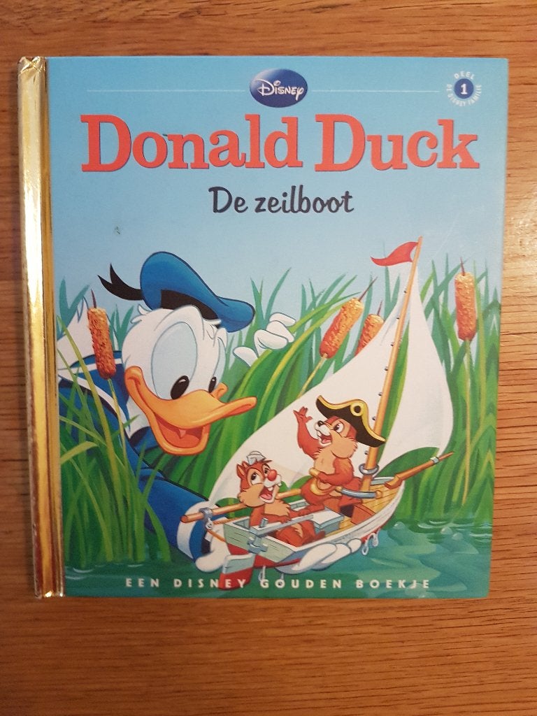 Donald Duck, De zeilboot, een Disney gouden boekje, Verzamelen, Ophalen of Verzenden, Donald Duck, Overige typen