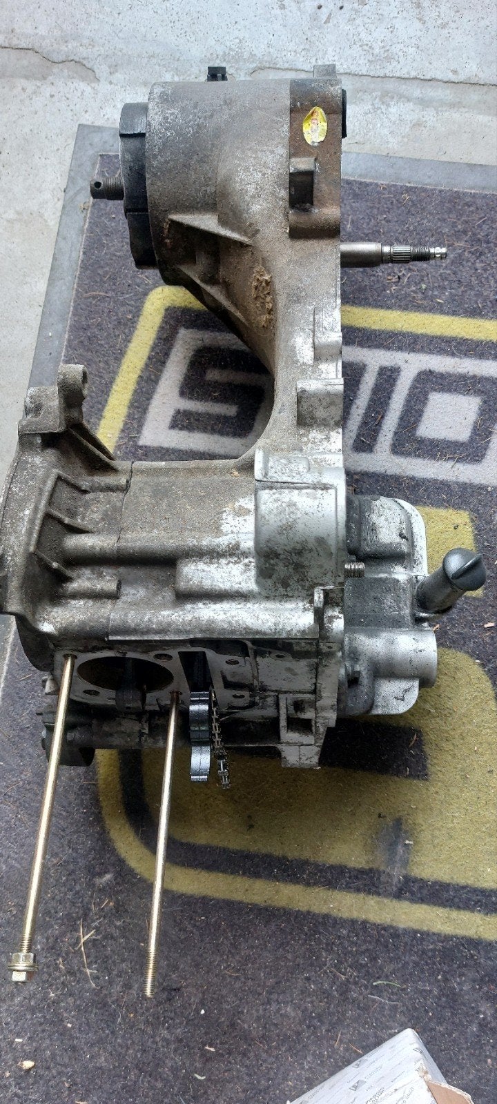 zip piaggio 4t 4v blok, Ophalen, Zo goed als nieuw, Blok, Piaggio
