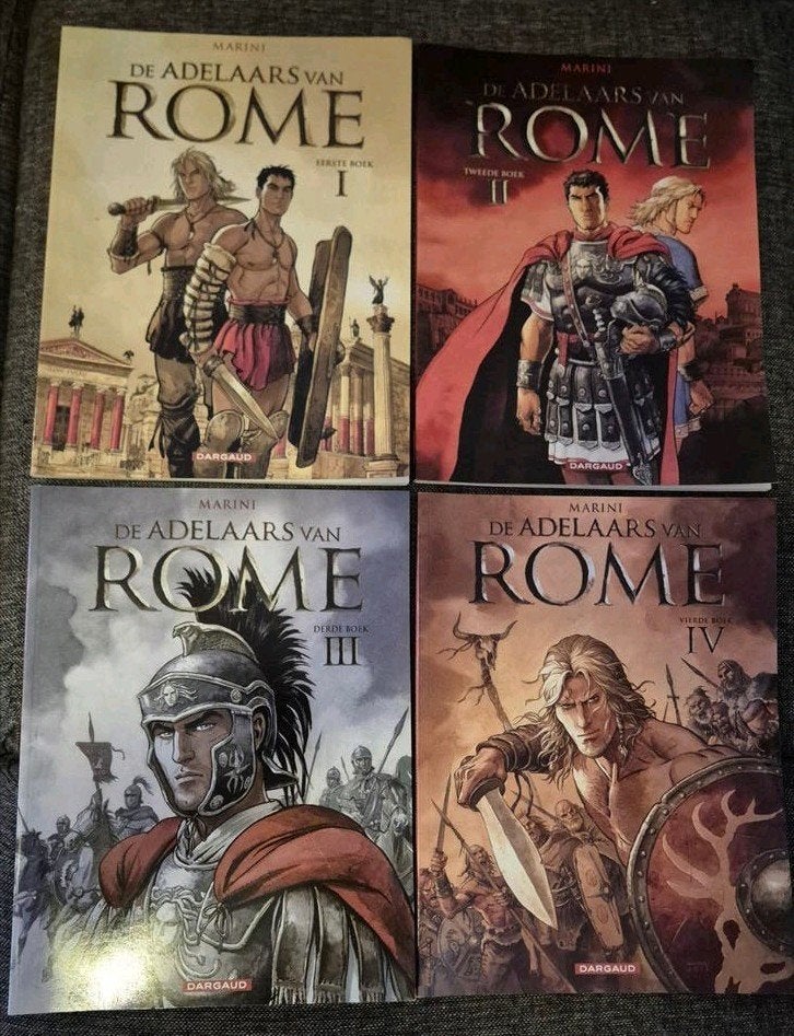 De Adelaars van Rome - Complete stripreeks (4 delen), Ophalen of Verzenden