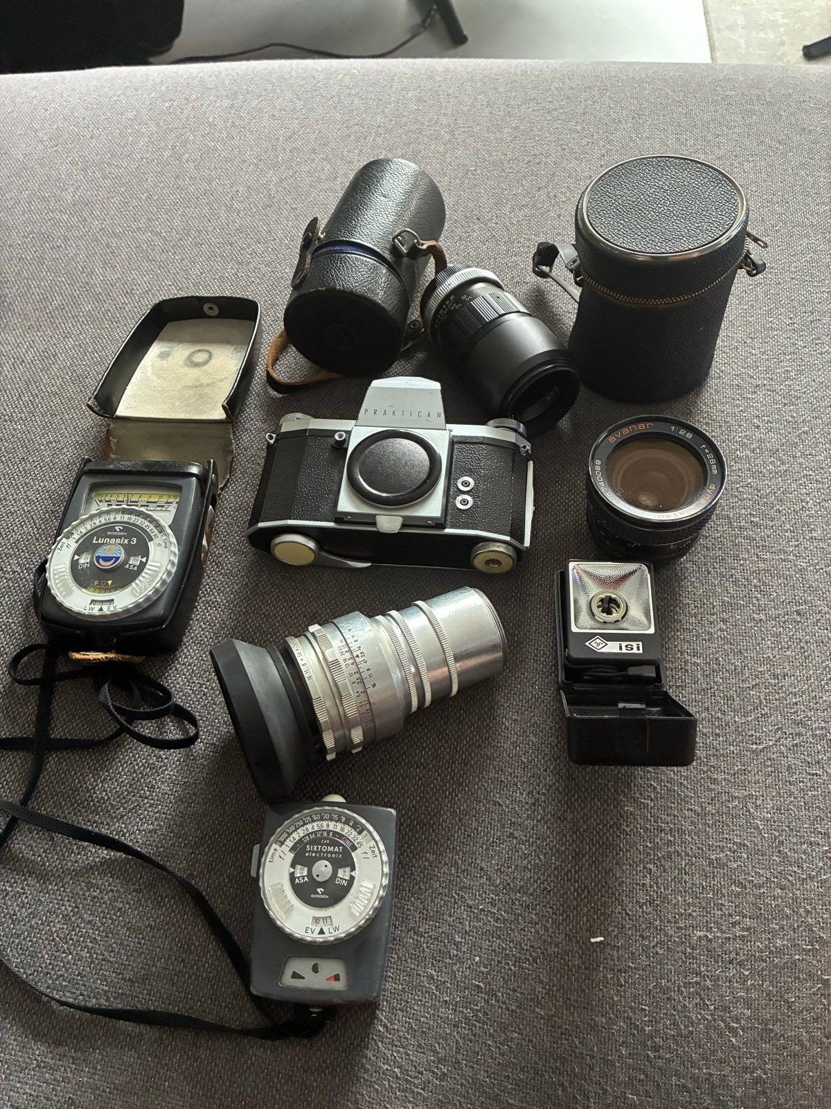 Vintage Fotocamera, Lichtmeters & Lenzen Collectie, Audio, Tv en Foto, Fotocamera's Analoog, Ophalen of Verzenden, Gebruikt, Spiegelreflex