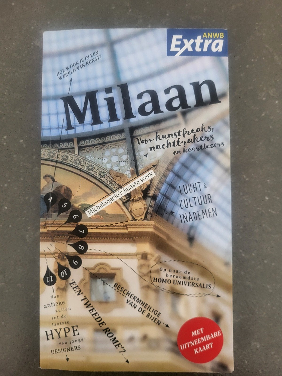 ANWB Extra Milaan Reisgids - Ontdek de stad!, Europa, Ophalen of Verzenden, Zo goed als nieuw, Reisgids of -boek