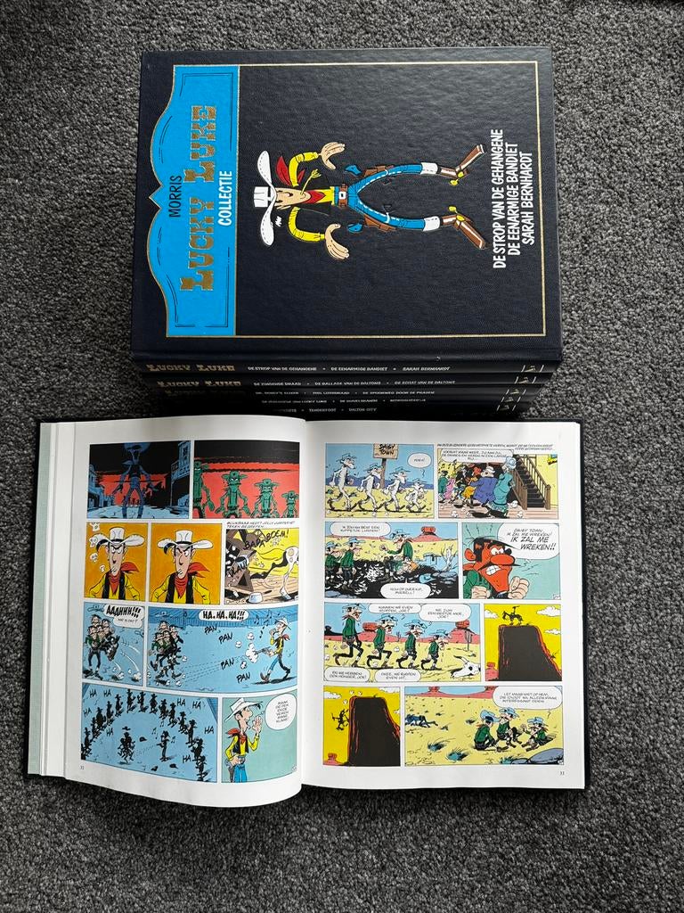 Lucky Luke Morris Collectie, Boeken, Ophalen of Verzenden, Zo goed als nieuw, Overige onderwerpen