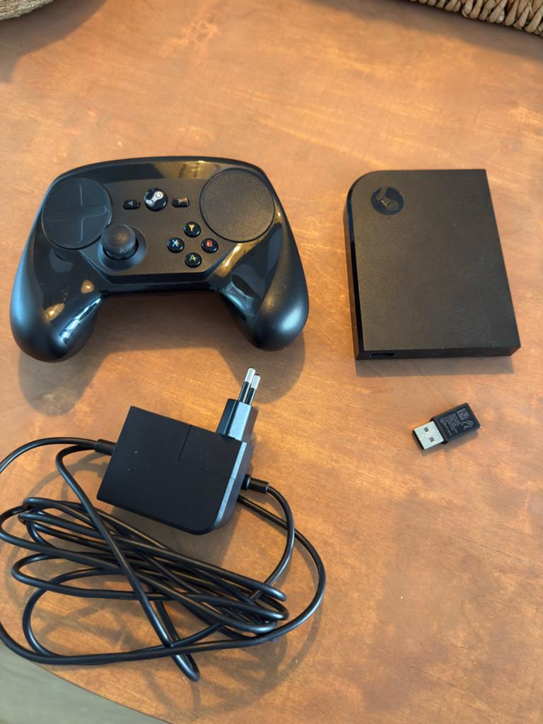Steam Link met Steam Controller en accessoires, Spelcomputers en Games, Spelcomputers | Overige, Ophalen of Verzenden, Valve, Zo goed als nieuw