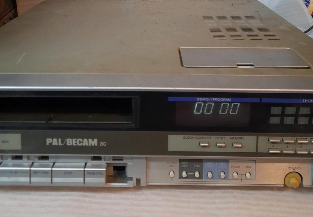 Vintage Sanyo Betamax video recorder VTC-M10, Ophalen of Verzenden
