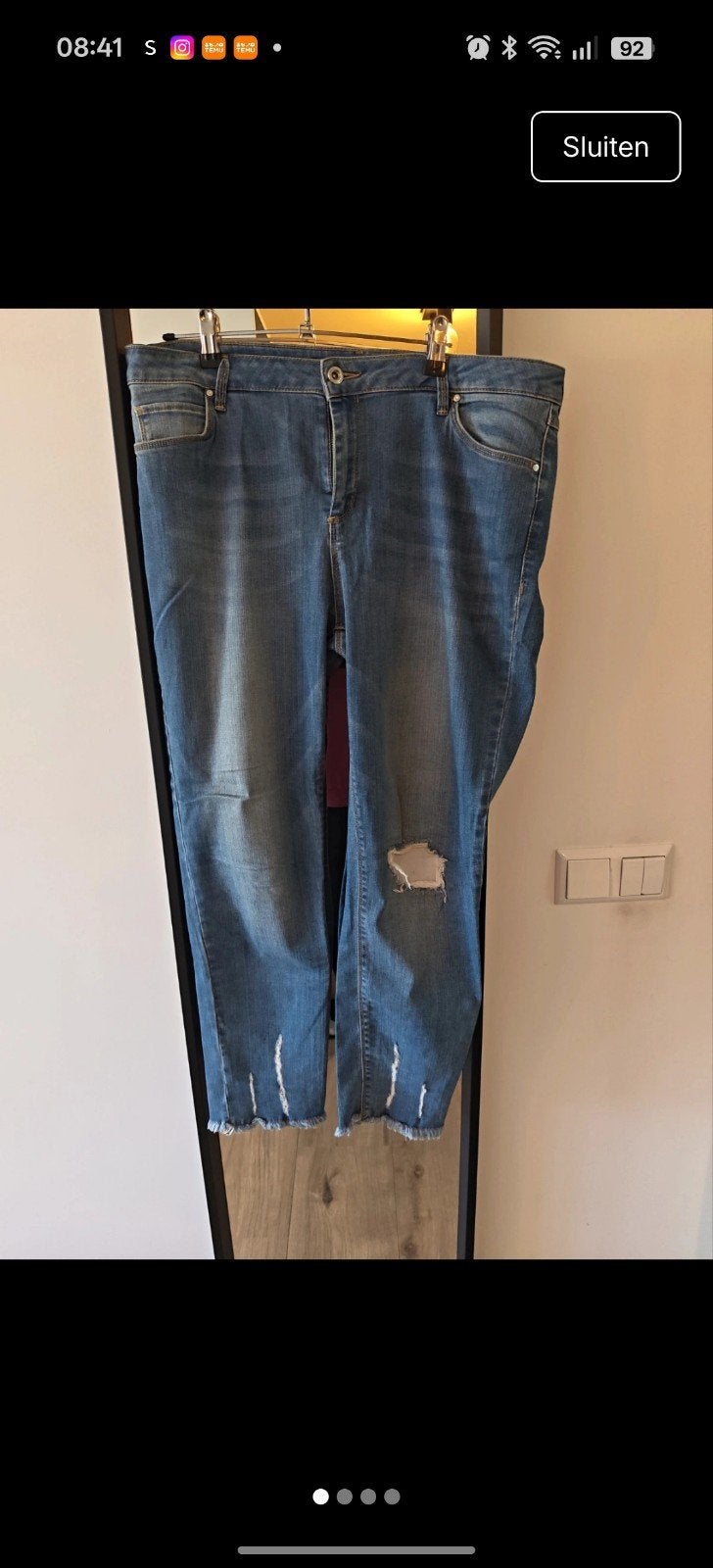 LCW Jeans Dames Spijkerbroek - Maat 44, LCW Jeans, Blauw, Ophalen of Verzenden, W33 - W36 (confectie 42/44)