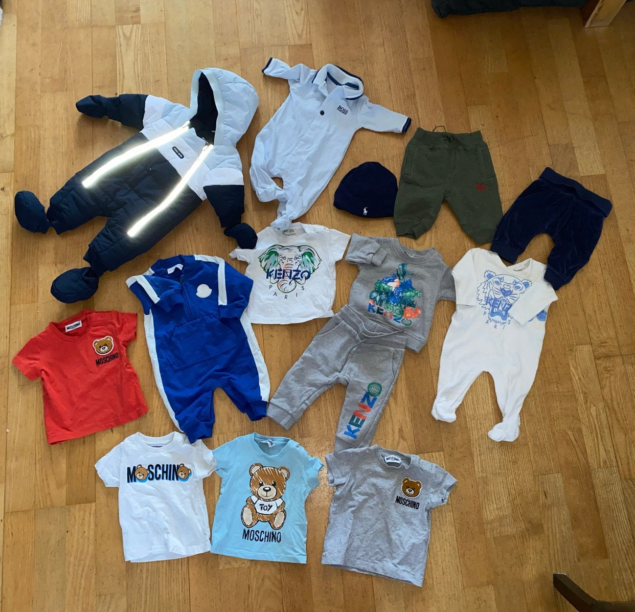 Pakket designer babykleding jongens maat 56-74, Ophalen of Verzenden, Zo goed als nieuw, Jongetje