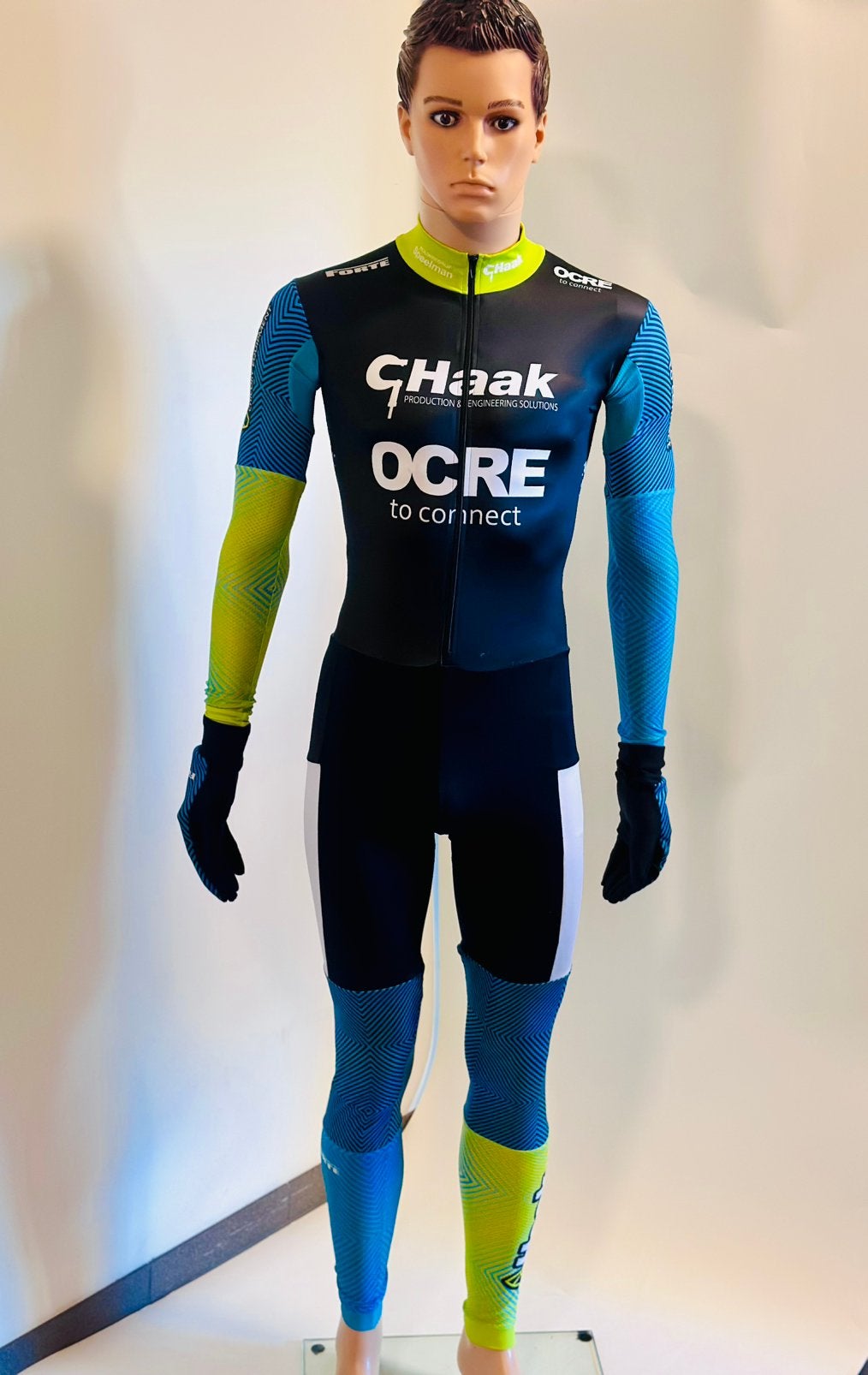 Schaatskleding schaatspak snelpak speedsuit maat XL Forte, Ophalen of Verzenden, Zo goed als nieuw
