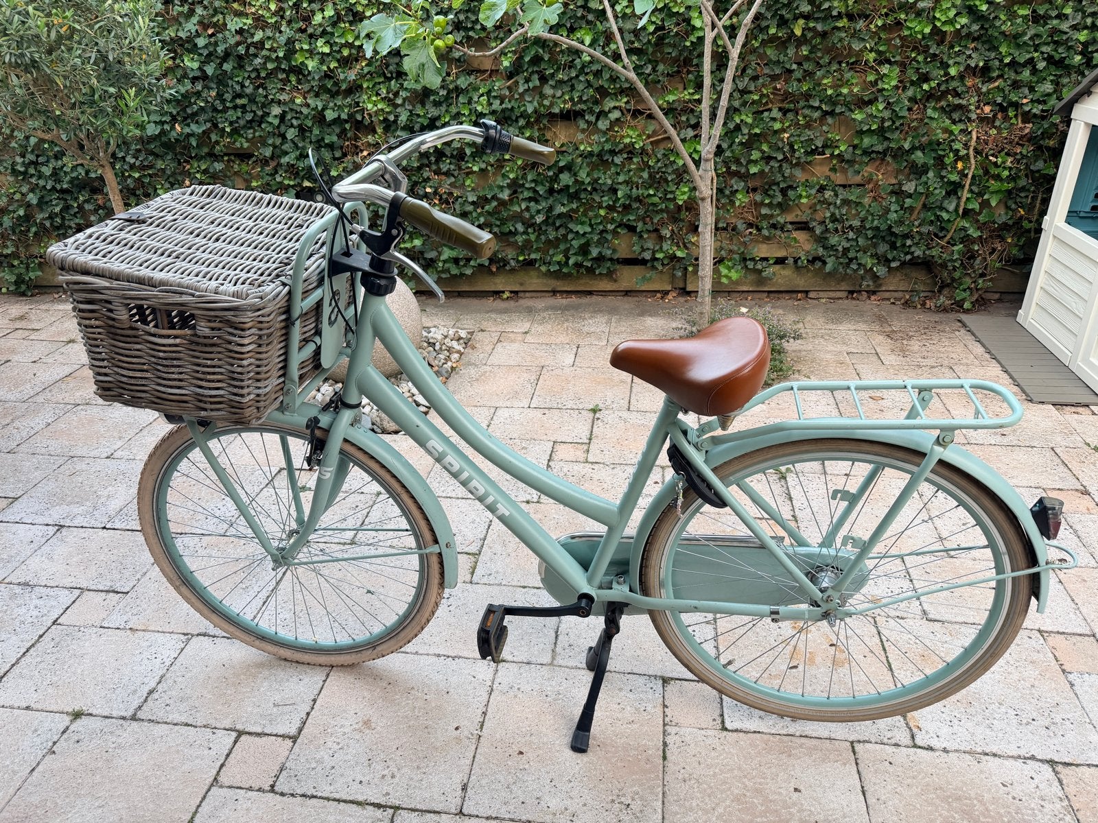 Spirit Cargo Plus N3 fiets met mand (28 inch), Terugtraprem, Gebruikt, Versnellingen, Ophalen