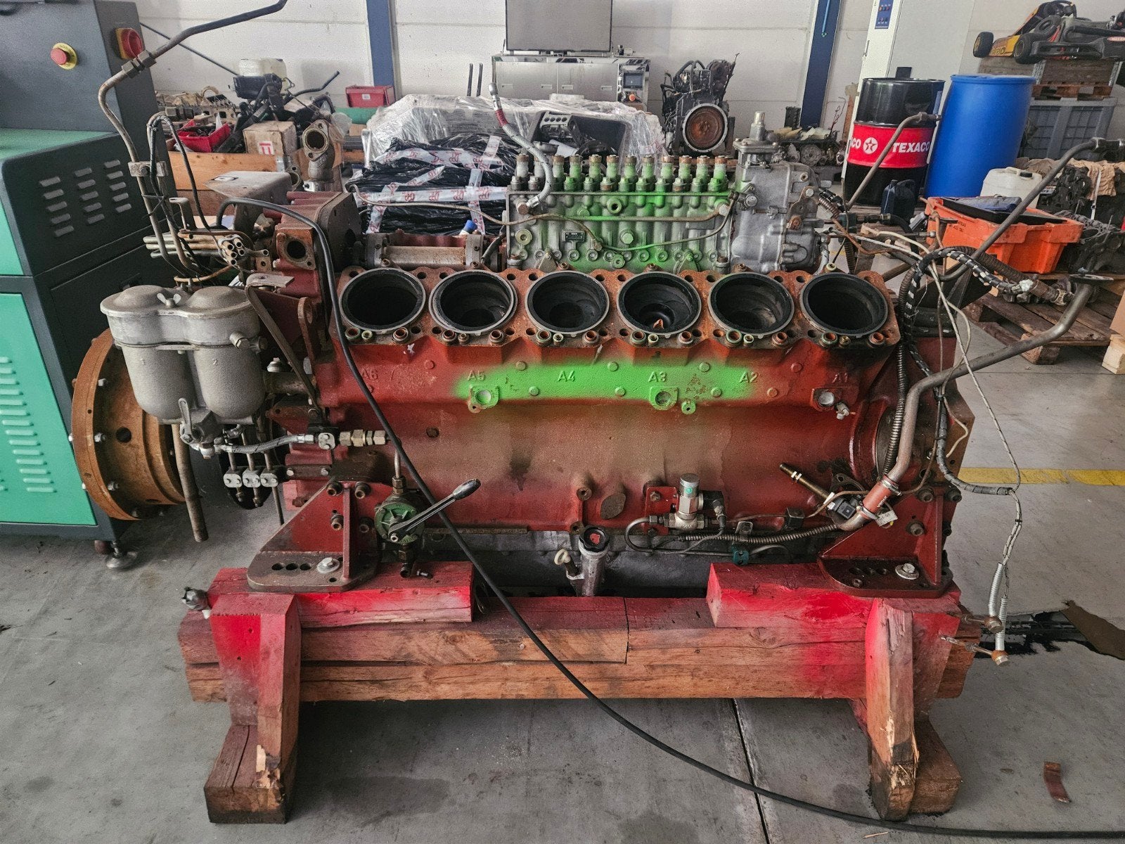 2x MWM TBD 234 V12 Motor, Ophalen of Verzenden
